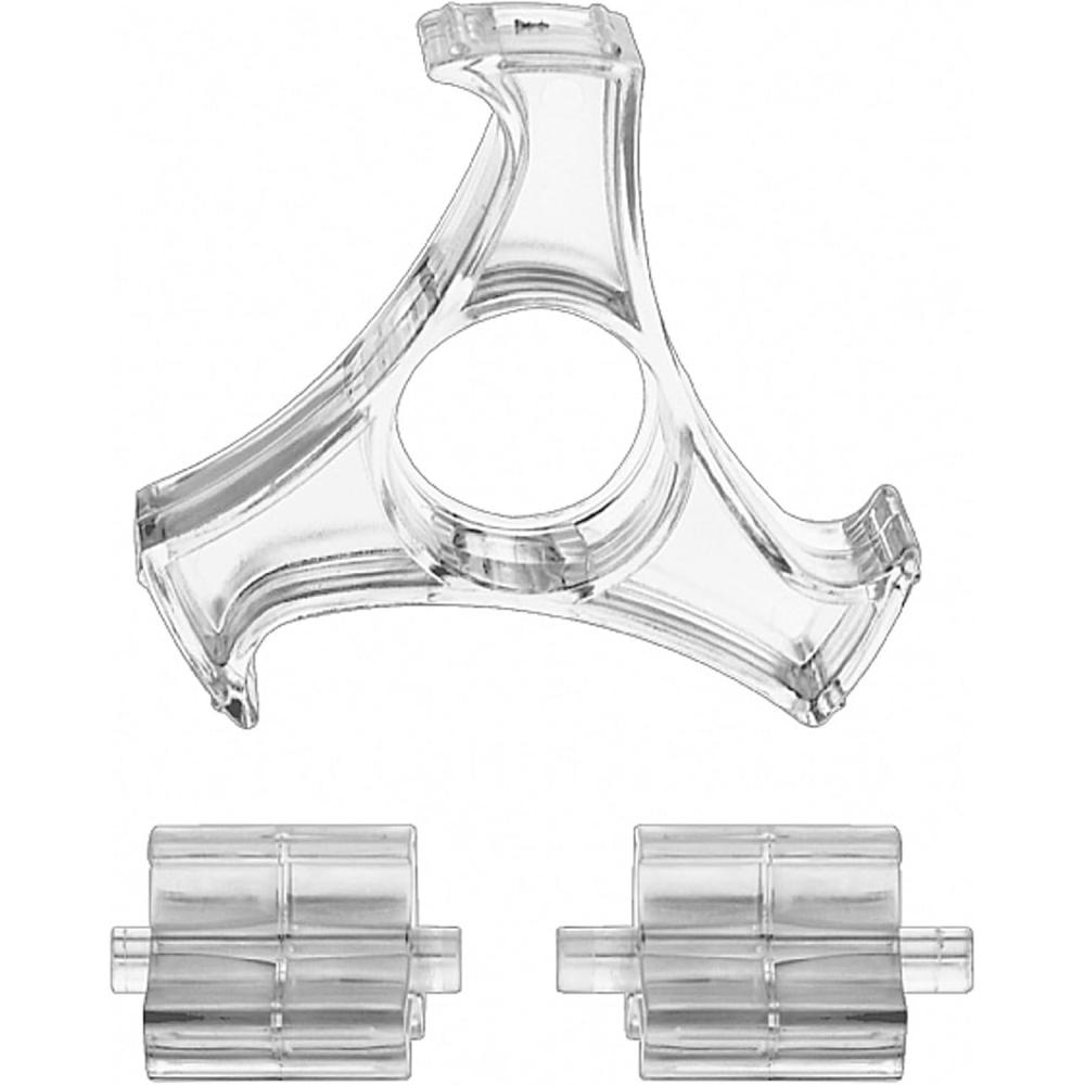 imageAcrimet Core Replacement for Acrimet Tape Dispenser  Fits 1and 3 Rolls  Clear Crystal Plastic