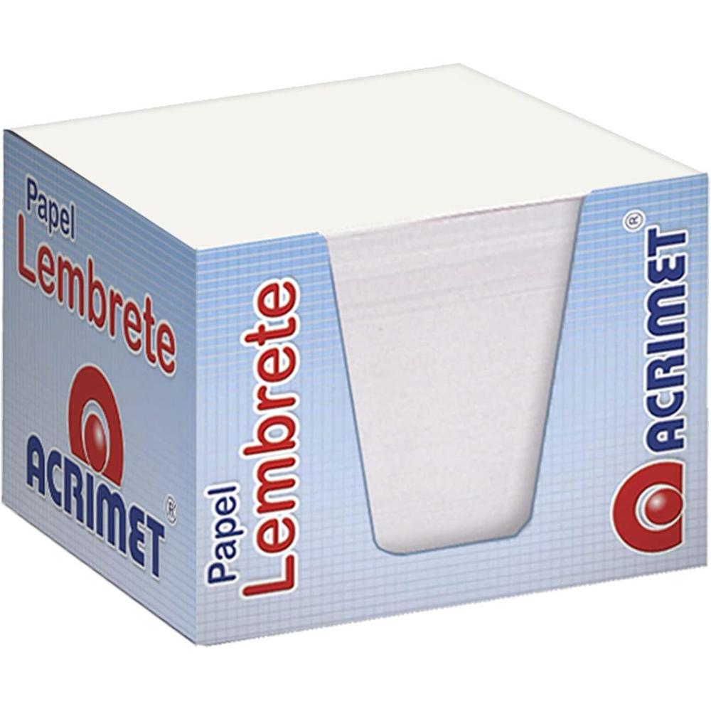 imageAcrimet Memo Paper Cube 750 sheets White Color Also a Refill for Acrimet Desk Organizer