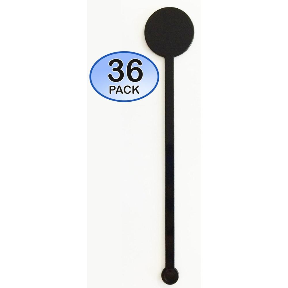 imageEasy 2 Buy Distributors LLC Premium Stirrers 36 Pack Black Color