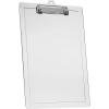 Acrimet 3 Pack Clipboard Letter Size A4 (13 3/8” x 9 7/16”) Low Profile Clip & Side Rulers, Durable Plastic for Office, School, Home Use – Clear Crystal Color