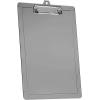 Acrimet 3 Pack Clipboard Letter Size A4 (13 3/8” x 9 7/16”) Low Profile Clip & Side Rulers, Durable Plastic for Office, School, Home Use – Clear Smoke Color