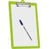 Acrimet 3 Pack Clipboard Letter Size A4 (13 3/8” x 9 7/16”) Low Profile Clip & Side Rulers, Durable Plastic for Office, School, Home Use – Green Citrus Color