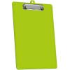 Acrimet 3 Pack Clipboard Letter Size A4 (13 3/8” x 9 7/16”) Low Profile Clip & Side Rulers, Durable Plastic for Office, School, Home Use – Green Citrus Color