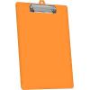 Acrimet 3 Pack Clipboard Letter Size A4 (13 3/8” x 9 7/16”) Low Profile Clip & Side Rulers, Durable Plastic for Office, School, Home Use – Orange Color