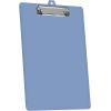 Acrimet 3 Pack Clipboard Letter Size A4 (13 3/8” x 9 7/16”) Low Profile Clip & Side Rulers, Durable Plastic for Office, School, Home Use – Solid Blue Color