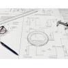 Acrimet 360º Degree Protractor Premium (12cm Diameter) (White Color) (1 Pack)