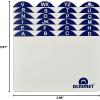 Acrimet A-Z Index Card Guides for 4” X 6” Card Holder (White Cards with Blue Tabs)