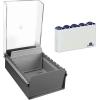 Acrimet A-Z Index Card Guides for 5” X 8” Card Holder (White Cards with Blue Tabs)