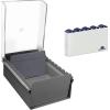 Acrimet A-Z Index Card Guides for 6” X 9” Card Holder (White Cards with Blue Tabs)