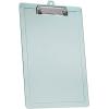 Acrimet Clipboard Letter Size A4 (13 3/8” x 9 7/16”) Low Profile Clip with Side Rulers (Plastic) (Clear Green Color) (3 Pack)