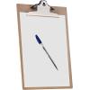 Acrimet Clipboard Letter Size A4 (13” x 9 1/16”) Jumbo Clip (Hardboard) (6 Pack)
