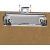 Acrimet Clipboard Letter Size A4 (13” x 9 1/16”) Low Profile Clip (Hardboard) (6 Pack)