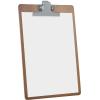 Acrimet Clipboard Letter Size A4 (13” x 9 1/16”) Premium Metal Clip (Hardboard) (Silver Clip) (6 Pack)