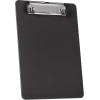 Acrimet Clipboard Memo Size A5 (9 1/4” x 6 5/16”) Low Profile Clip (Plastic) (Black Color) (3 Pack)