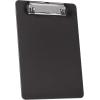 Acrimet Clipboard Memo Size A5 (9 1/4” x 6 5/16”) Low Profile Clip (Plastic) (Black Color) (6 Pack)