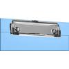 Acrimet Clipboard Memo Size A5 (9 1/4” x 6 5/16”) Low Profile Clip (Plastic) (Clear Blue Color) (3 Pack)