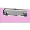 Acrimet Clipboard Memo Size A5 (9 1/4” x 6 5/16”) Low Profile Clip (Plastic) (Clear Pink Color) (3 Pack)