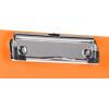 Acrimet Clipboard Memo Size A5 (9 1/4” x 6 5/16”) Low Profile Clip (Plastic) (Orange Color) (6 Pack)