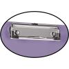 Acrimet Clipboard Memo Size A5 (9 1/4” x 6 5/16”) Low Profile Clip (Plastic) (Purple Color) (6 Pack)