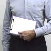 Acrimet Clipboard Memo Size A5 (9 1/4” x 6 5/16”) Low Profile Clip (Plastic) (Purple Color) (6 Pack)