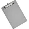 Acrimet Clipboard Memo Size A5 (9 1/4” x 6 5/16”) Low Profile Clip (Plastic) (Smoke Color) (3 Pack)