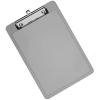 Acrimet Clipboard Memo Size A5 (9 1/4” x 6 5/16”) Low Profile Clip (Plastic) (Smoke Color) (6 Pack)