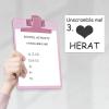 Acrimet Clipboard Memo Size A5 (9 1/4″ x 6 1/3″) Premium Metal Clip (Plastic) (Pink Color) (6 Pack)