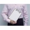 Acrimet Clipboard Memo Size A5 (9 1/8” x 6 3/8””) Low Profile Clip (Hardboard) (3 Pack)