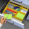 Acrimet Desk Drawer Organizer Tray with 8 Compartments – Multi-Purpose Bin for Office Supplies, Makeup, and Accessories – Fits inside Drawers or Desktops, 12.75″ x 8″ x 1.06″ (Plastic) (Yellow Color)