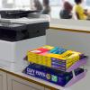 Acrimet Facility 2 Tier Letter Tray, Side Load, Letter Size/A4, Desktop File Organizer, Plastic (Solid Purple Color)