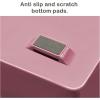 Acrimet Facility 3 Tier Letter Tray, Front Load, Letter Size/A4, Desktop File Organizer, Plastic (Solid Pink Color)