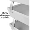 Acrimet Facility 3 Tier Letter Tray, Front Load, Letter Size/A4, Desktop File Organizer, Plastic (White Color)