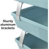 Acrimet Facility 3 Tier Letter Tray, Side Load, Letter Size/A4, Desktop File Organizer, Plastic (Solid Green Color)