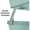 Acrimet Facility 4 Tier Letter Tray, Side Load, Letter Size/A4, Desktop File Organizer, Plastic (Clear Pink)(Clear Green Color)