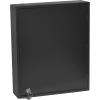 Acrimet Key Cabinet Organizer 48 Positions with Lock (Wall Mount) (48 Smoke Tags Included) (Black Cabinet)