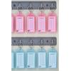 Acrimet Key Cabinet Organizer 64 Positions with Lock (Wall Mount) (64 Multicolored Tags Included) (Beige Cabinet)