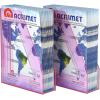 Acrimet Magazine File Holder, Durable Rack, Space-Saving Organizer (Plastic) (Clear Pink Color) (2 pack)