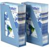 Acrimet Magazine File Holder, Durable Rack, Space-Saving Organizer (Plastic) (Solid Blue Color) (2 pack)