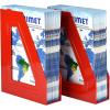 Acrimet Magazine File Holder, Durable Rack, Space-Saving Organizer (Plastic) (Solid Red Color) (2 pack)