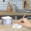 Acrimet Memo Paper Cube (750 sheets) (White Color) (Also a Refill for Acrimet Desk Organizer)