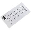 Acrimet Paper Insert for Acrimet Key Tags (White) (60 Pack)