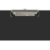 Acrimet Plastic Clipboard Landscape, Letter Size A4, Low Profile Clip, 9 1/16” x 13 3/8”, (Black Color) (3 Pack)