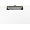 Acrimet Plastic Clipboard Landscape, Letter Size A4, Low Profile Clip, 9 1/16” x 13 3/8”, (White Color) (3 Pack)