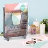 Acrimet Pocket File Holder Vertical Design Brochure Display (for Wall Mount or Countertop Use) (Removable Supports Included) (Letter Size) (Smoke Color)