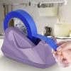 Acrimet Premium Desktop Tape Dispenser Jumbo, Plastic, Non-Skid Base (Heavy Duty) (Purple Color)