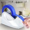 Acrimet Premium Desktop Tape Dispenser Jumbo, Plastic, Non-Skid Base (Heavy Duty) (White Color)
