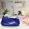 Acrimet Premium Desktop Tape Dispenser, Plastic, Non-Skid Base (Heavy Duty) (Deep Blue Color)