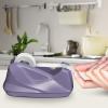 Acrimet Premium Desktop Tape Dispenser, Plastic, Non-Skid Base (Heavy Duty) (Purple Color)