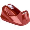 Acrimet Premium Desktop Tape Dispenser, Plastic, Non-Skid Base (Heavy Duty) (Red Color)