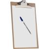Acrimet Professional Legal Size Clipboard – Jumbo Clip, Hardboard, Smooth Finish, FSC Certified (6 Pack)